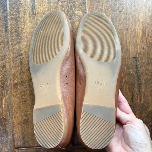 Quince Brown Leather Loafers for Timeless Elegance - Picture 6 of 6